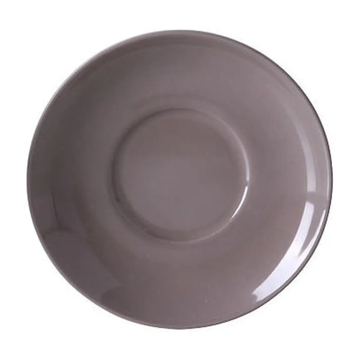 DibbernKaffee-Untertasse 15 cm Solid Color Kiesel