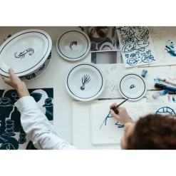 DibbernSuppenteller 23 cm Solid Color Brasserie Marine