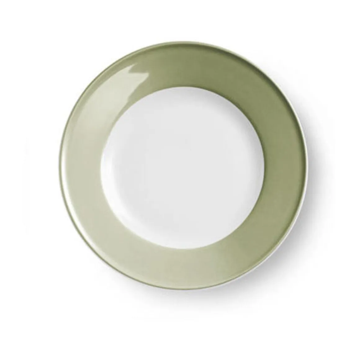 DibbernTeller flach 21 cm Fahne Solid Color khaki