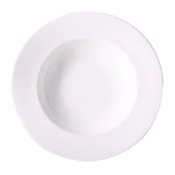 DibbernTeller tief 19 cm Bone China weiss