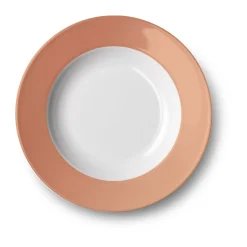 DibbernTeller tief 23 cm Fahne Solid Color blush