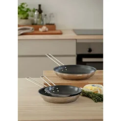 Eva SoloBratpfanne Edelstahl 28cm Slip-Let® Laser Titanium