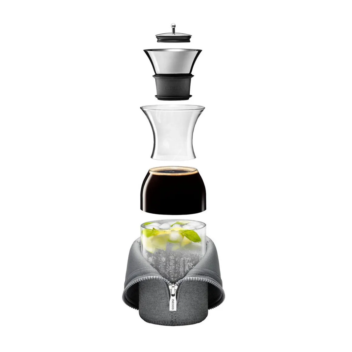 Eva SoloKühlschrankkaraffe 1 l Dark Grey