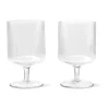 ferm LIVINGWeingläser 2er-Set Ripple klar