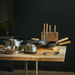 FiskarsSautierpfanne mit Deckel 26 cm Norden Steel