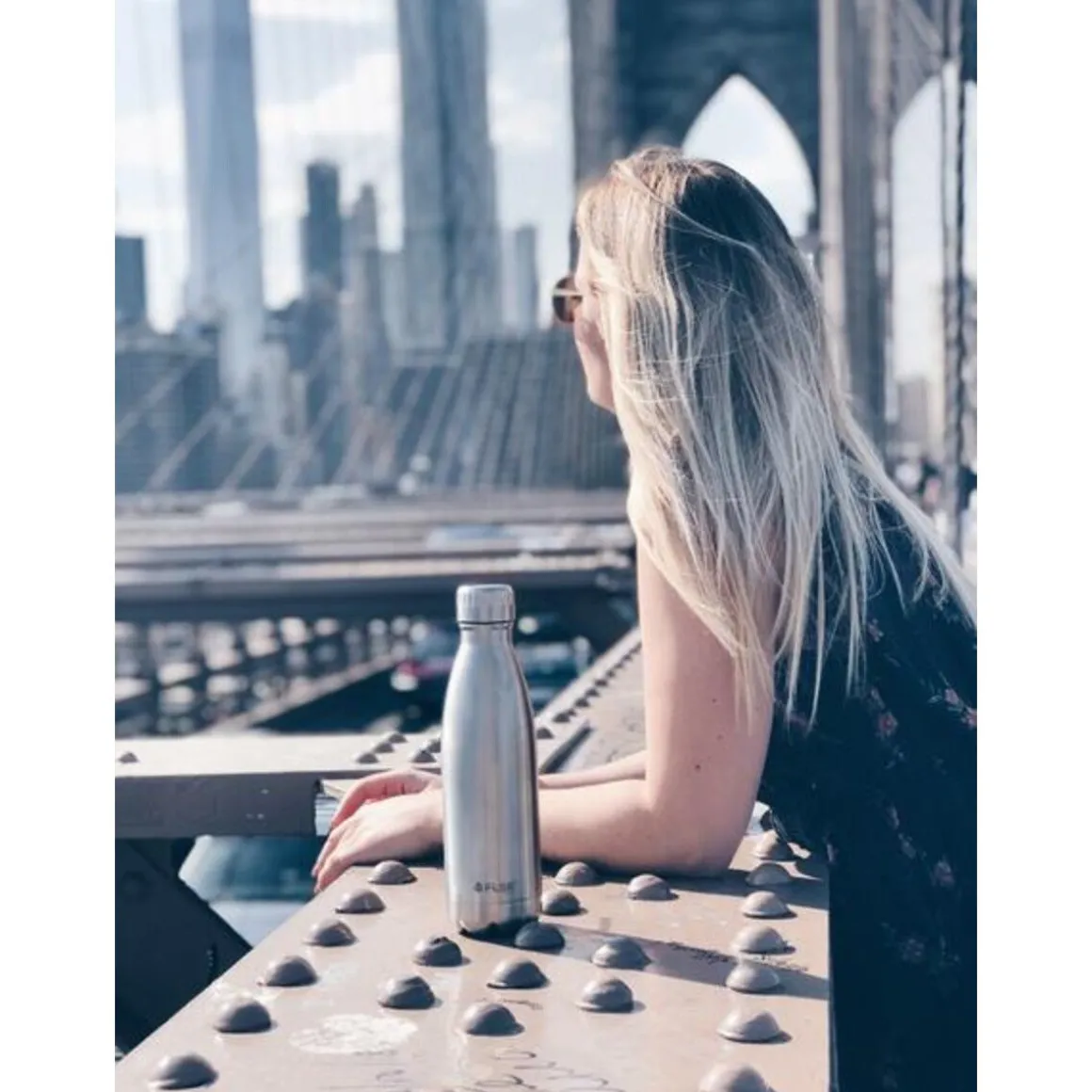 FLSKThermo-Trinkflasche 0,75 l edelstahl