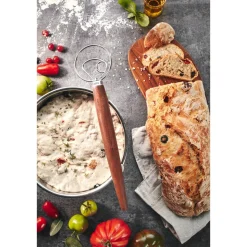 GefuDänischer Schneebesen Nedo 32 cm Walnuss