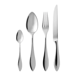 GenseBesteck-Set 16-tlg. Indra Edelstahl poliert