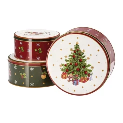 HutschenreutherPlätzchendosen 3er-Set Happy Wintertime