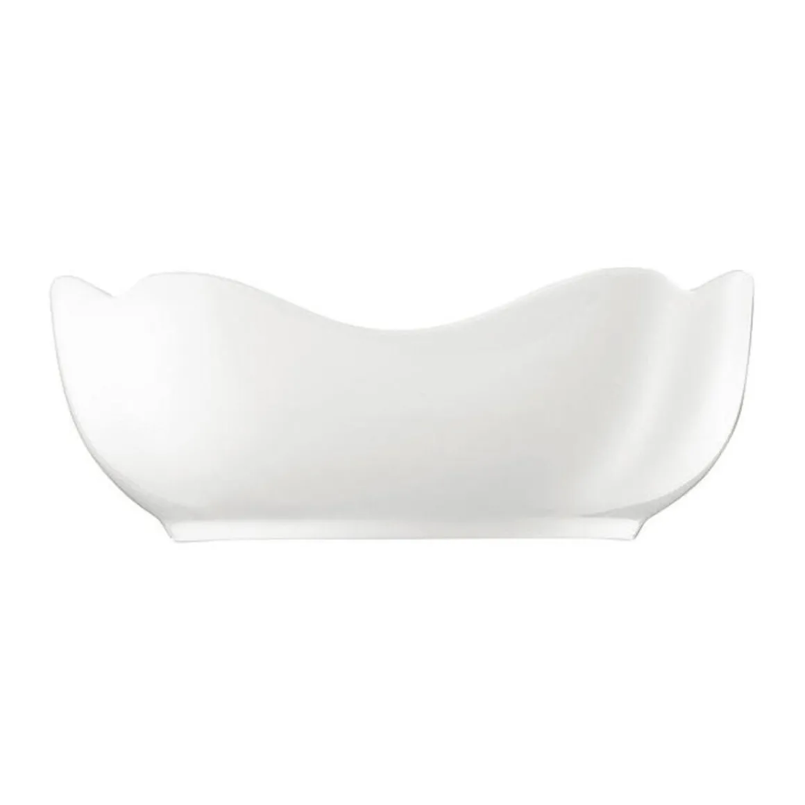 HutschenreutherSchüssel eckig 18cm Maria Theresia Weiss