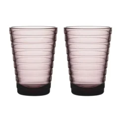 IittalaTrinkglas 2er-Set 0,33 l Aino Aalto Violett