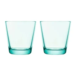 IittalaTrinkglas 2er-Set 0,21 l Kartio Wassergrün
