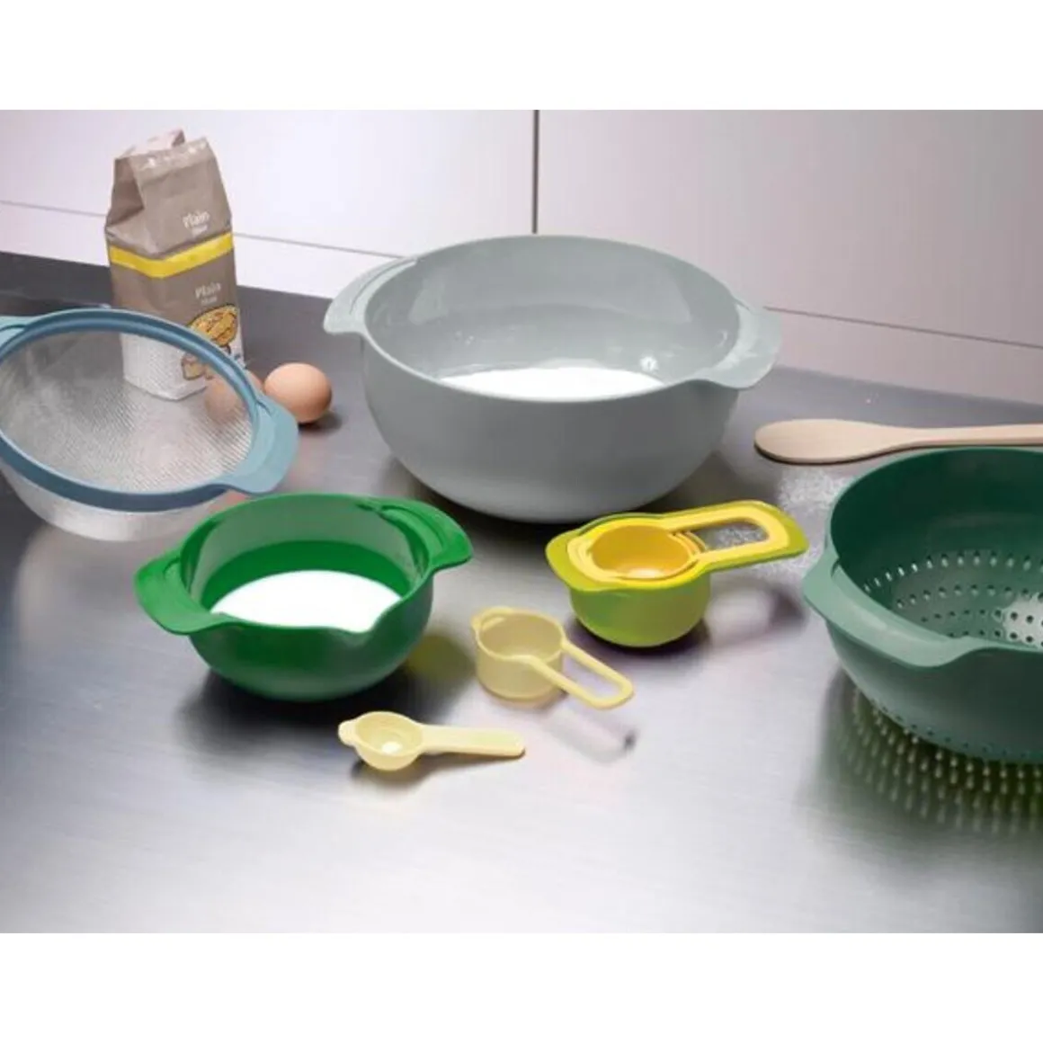 Joseph JosephSchüssel Set 9tlg. Opal Nest 9 Plus