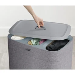 Joseph JosephWäschetrennkorb 90,0 l Tota Trio grau