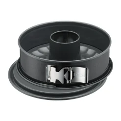 KaiserSpringform mit Flach- und Rohrboden 26 cm La Forme Plus SafeClick schwarz