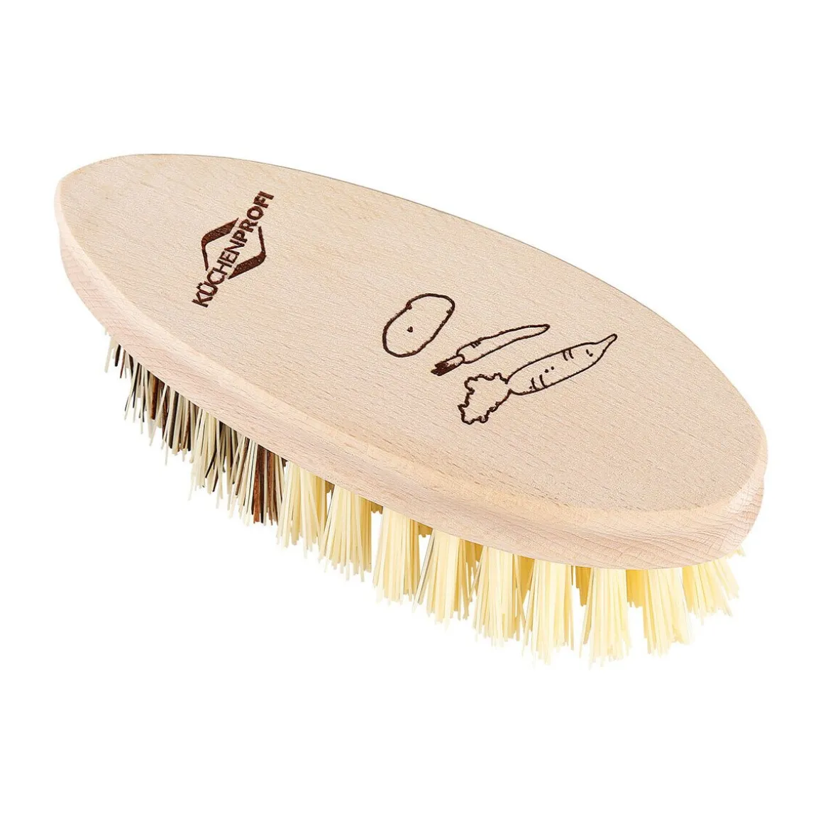 KüchenprofiGemüsebürste 14 cm Buche