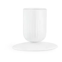 KählerBlockkerzenhalter 9 cm Hammershøi weiß