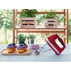 KitchenAidHandmixer 20 cm 85 W Artisan Empire Rot