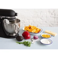 KitchenAidKüchenmaschine 4,8 l 300 W Artisan Premium Gusseisen Schwarz