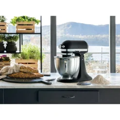 KitchenAidKüchenmaschine 4,8 l 300 W Artisan Premium Gusseisen Schwarz