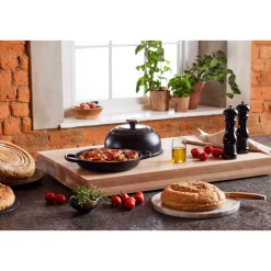 Le CreusetBrot-Bräter 24 cm Signature Schwarz