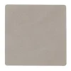 LINDDNAGlasuntersetzer 10x10 cm Square Nupo hellgrau