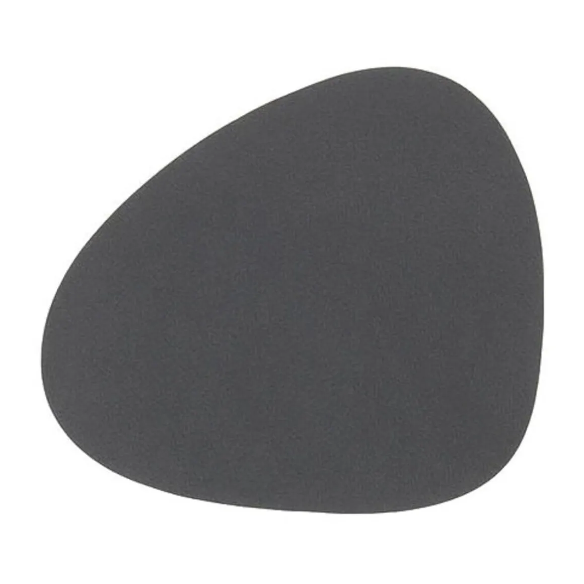 LINDDNAGlasuntersetzer 11x13 cm Curve Nupo anthracite