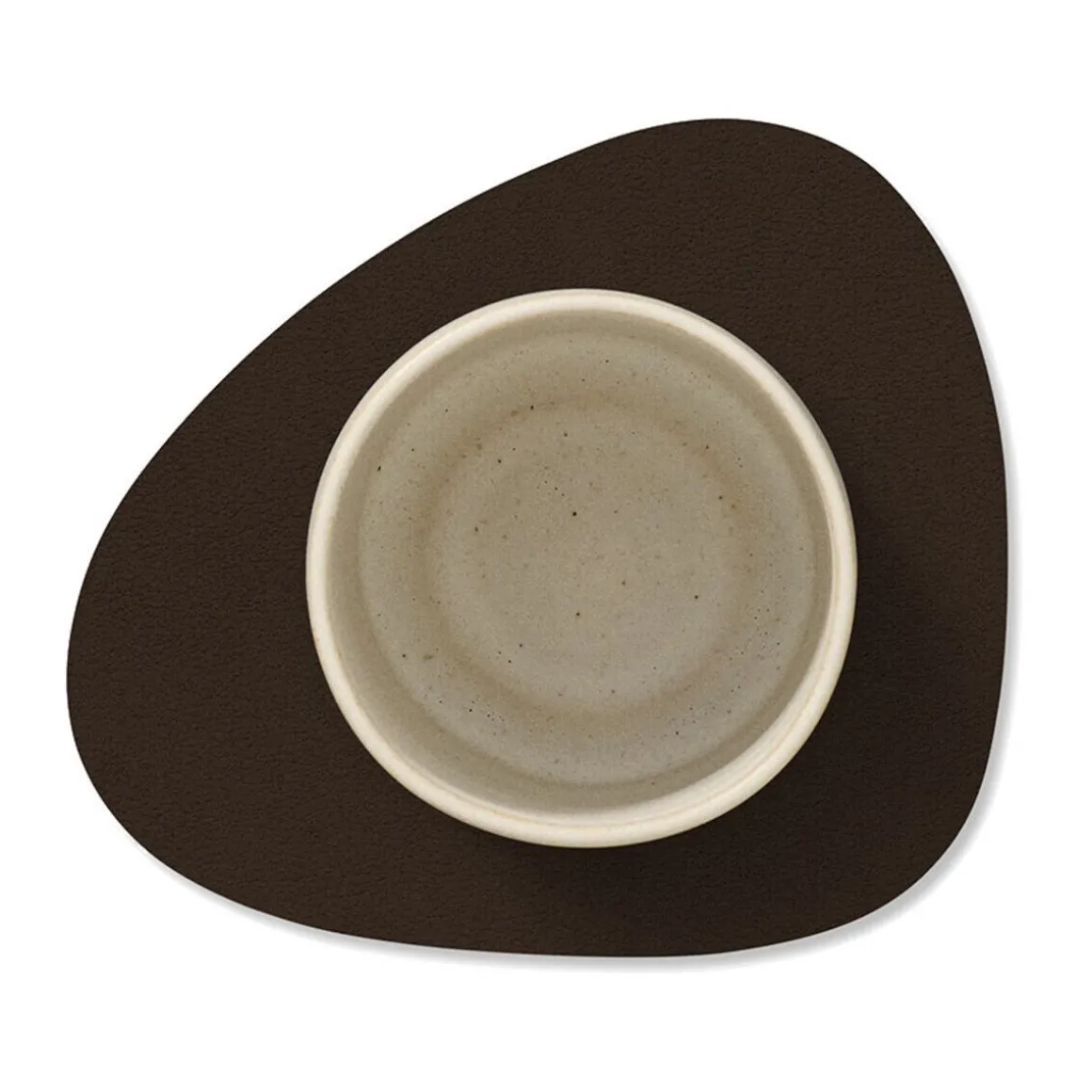 LINDDNAGlasuntersetzer 11x13 cm Curve Nupo hazel