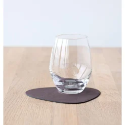 LINDDNAGlasuntersetzer 11x13 cm Curve Nupo purple