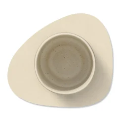 LINDDNAGlasuntersetzer 11x13 cm Curve Nupo vanilla