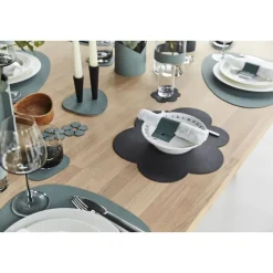 LINDDNAKinder Tischset 38x31 cm Cloud Nupo anthracite