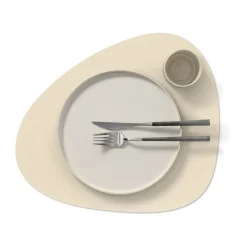 LINDDNATischset L 37x44 cm Curve Corduroy vanilla