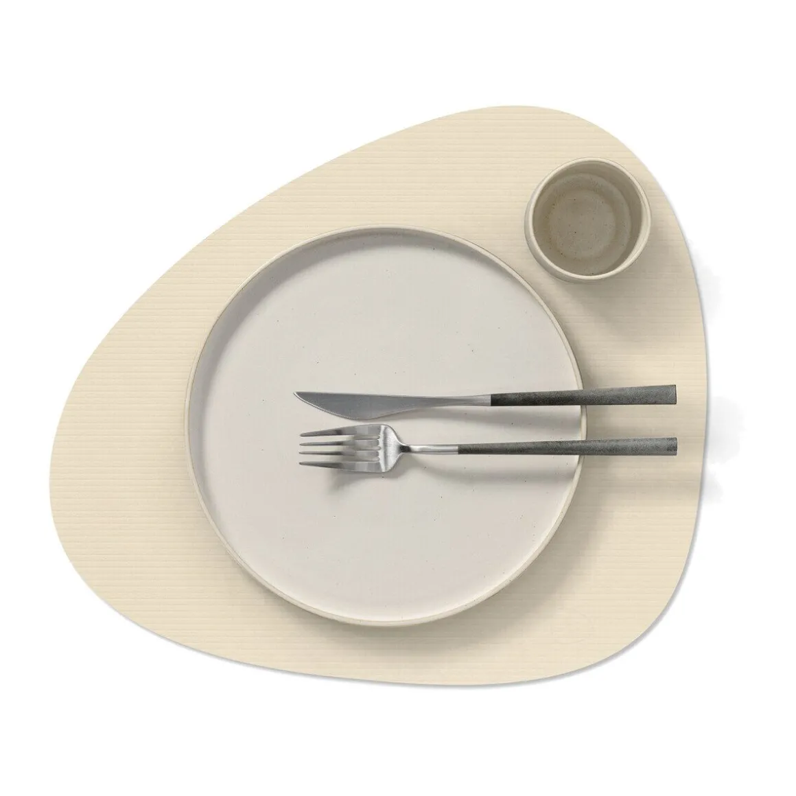 LINDDNATischset L 37x44 cm Curve Corduroy vanilla