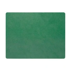 LINDDNATischset L 35x45 cm Square Hippo forest green