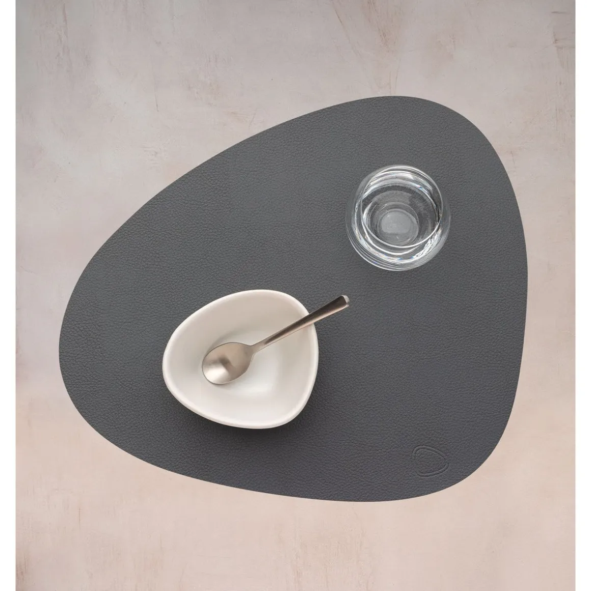 LINDDNATischset M 31x35 cm Curve Serene anthracite