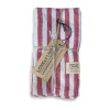 Lovely LinenServietten 45x45 cm Misty Edge Real Red