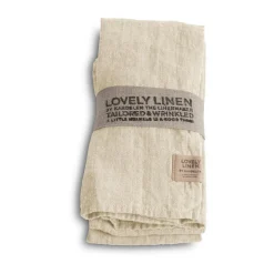 Lovely LinenServietten 45x45 cm Lovely Vanille
