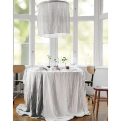 Lovely LinenTischdecke 145x250 cm Lovely Light Grey
