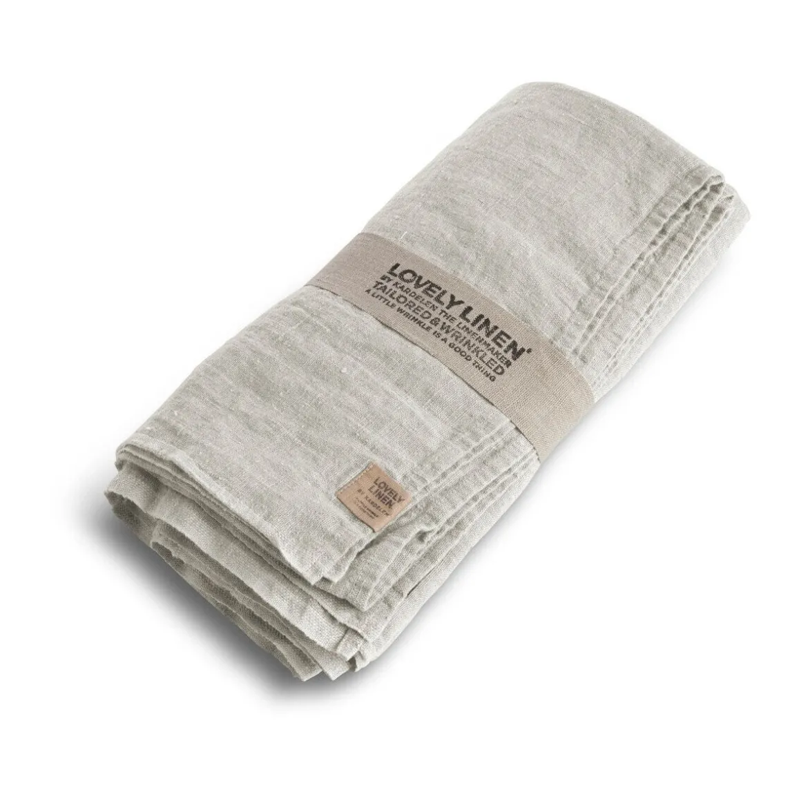 Lovely LinenTischdecke 145x300 cm Lovely Light Grey