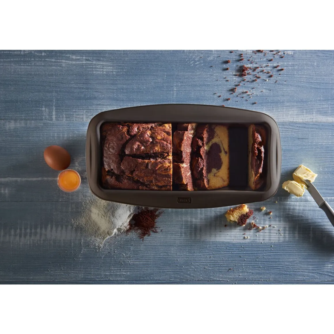 LurchKastenform 30 cm Flexi-Form braun