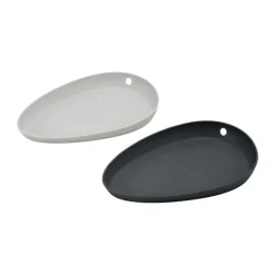 LurchKochlöffelablage 2er Set Silikon light / iron-grey