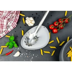 LurchKochlöffelablage 2er Set Silikon light / iron-grey