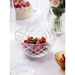 Lyngby GlasSalatschüssel 24 cm Sorrento klar