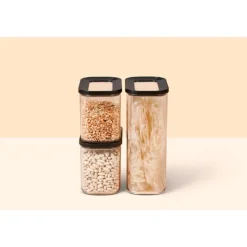 MepalVorratsdose Starter-Set 3-tlg. Modula Schwarz