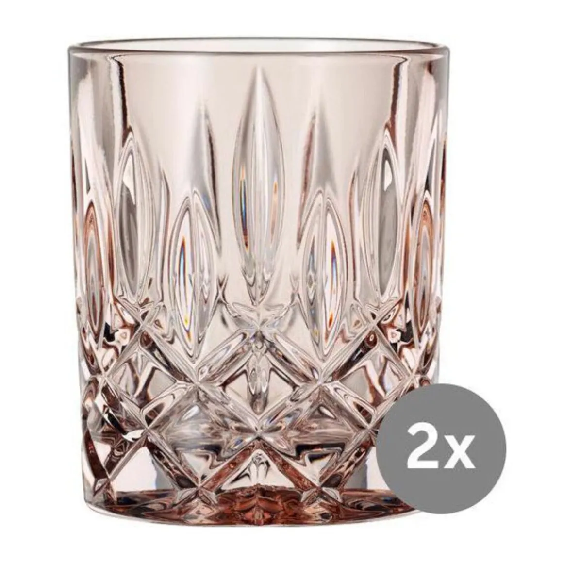 NachtmannWhiskybecher 0,30 l 2 Stück Noblesse Fresh Colours Taupe