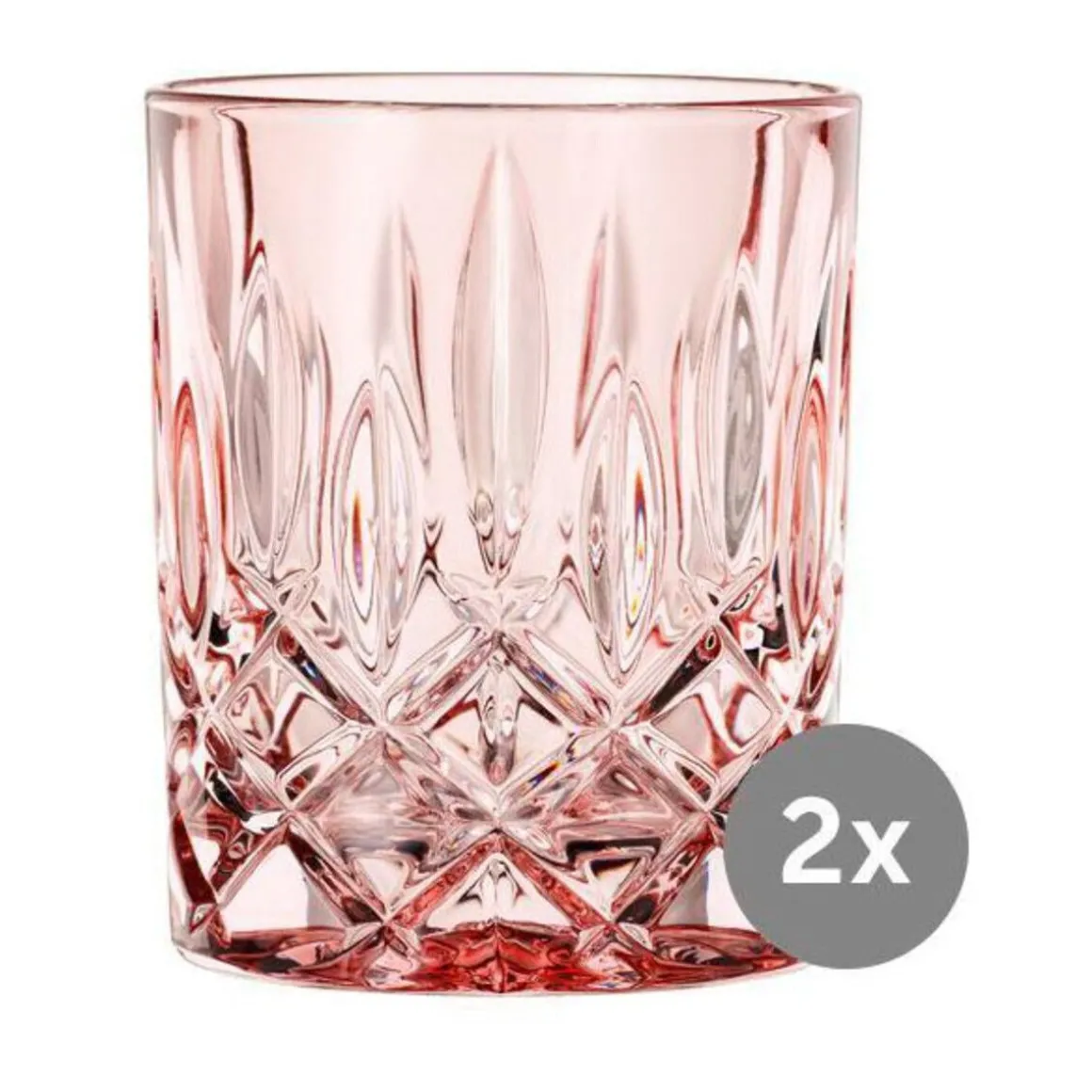NachtmannWhiskybecher 0,30 l 2 Stück Noblesse Fresh Colours Rosé