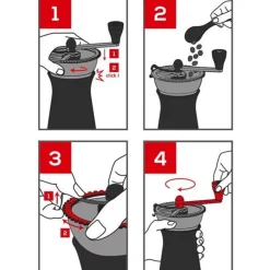 PeugeotKaffeemühle 19 cm Kronos silber