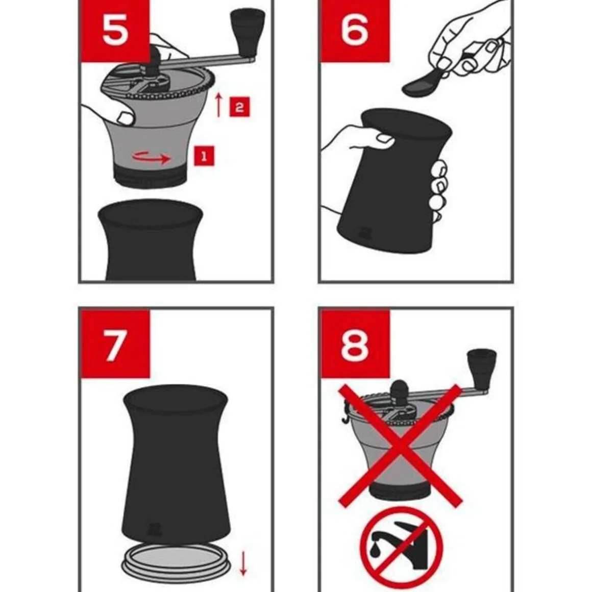 PeugeotKaffeemühle 19 cm Kronos silber