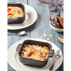 PeugeotOfenschale 18x13 cm Appolia schiefergrau