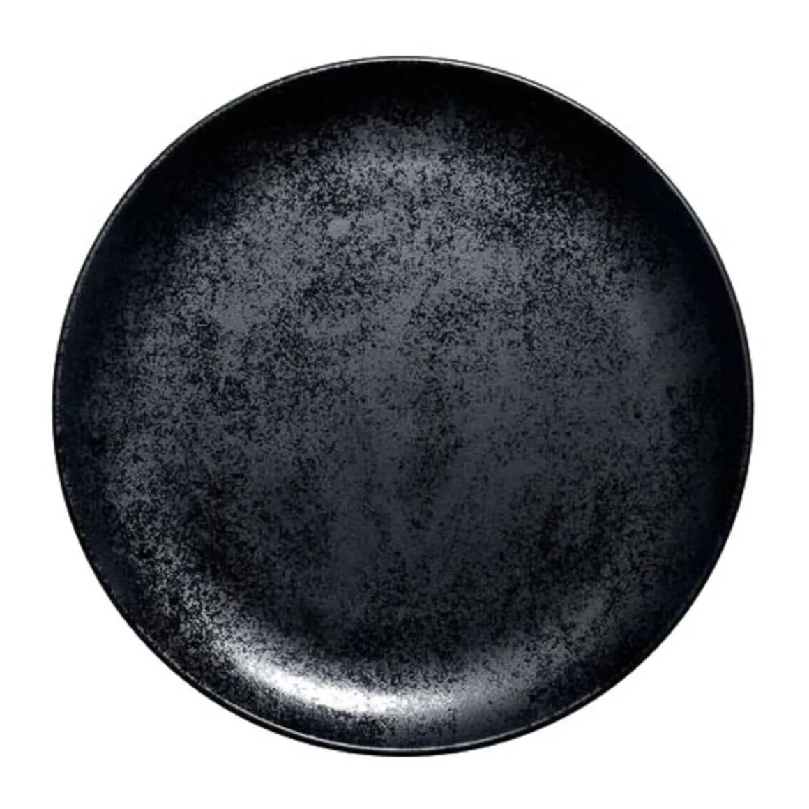 RAKTeller flach 27 cm Fusion Karbon Schwarz